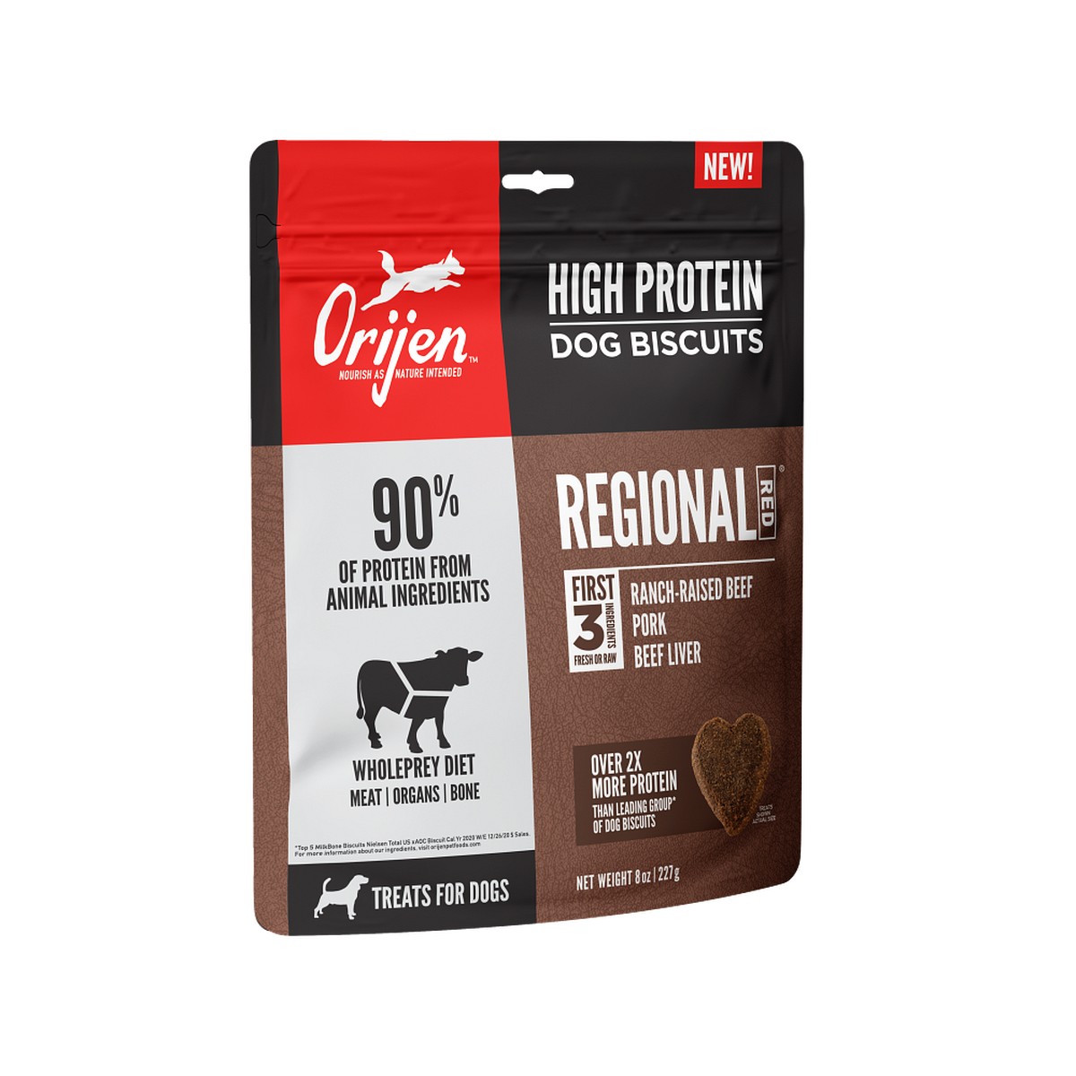 ORIJEN Regional Red High-Protein Biscuit Dog Treats