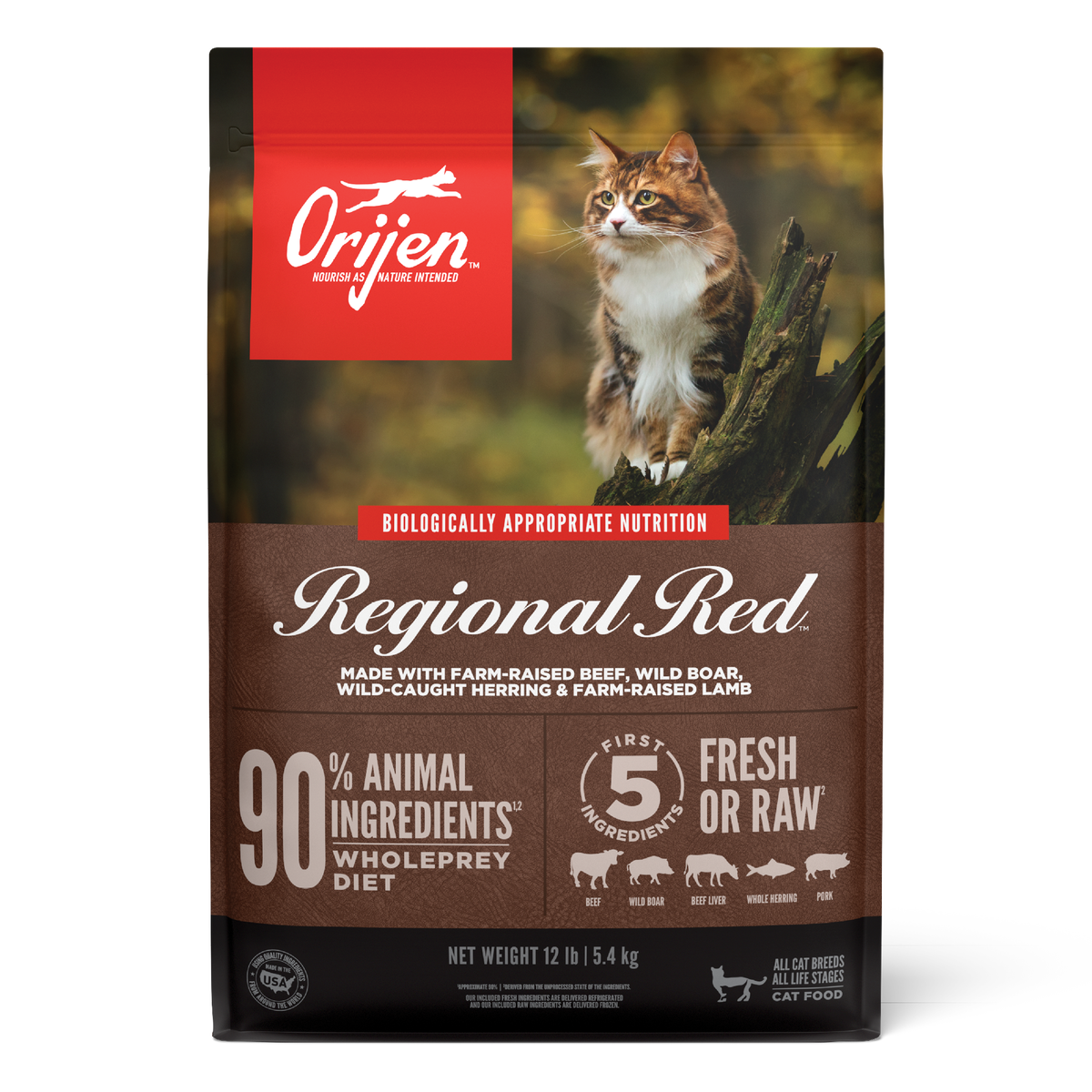 Orijen Raw Cat Food Brands ORIJEN® Premium Dry Cat Food High