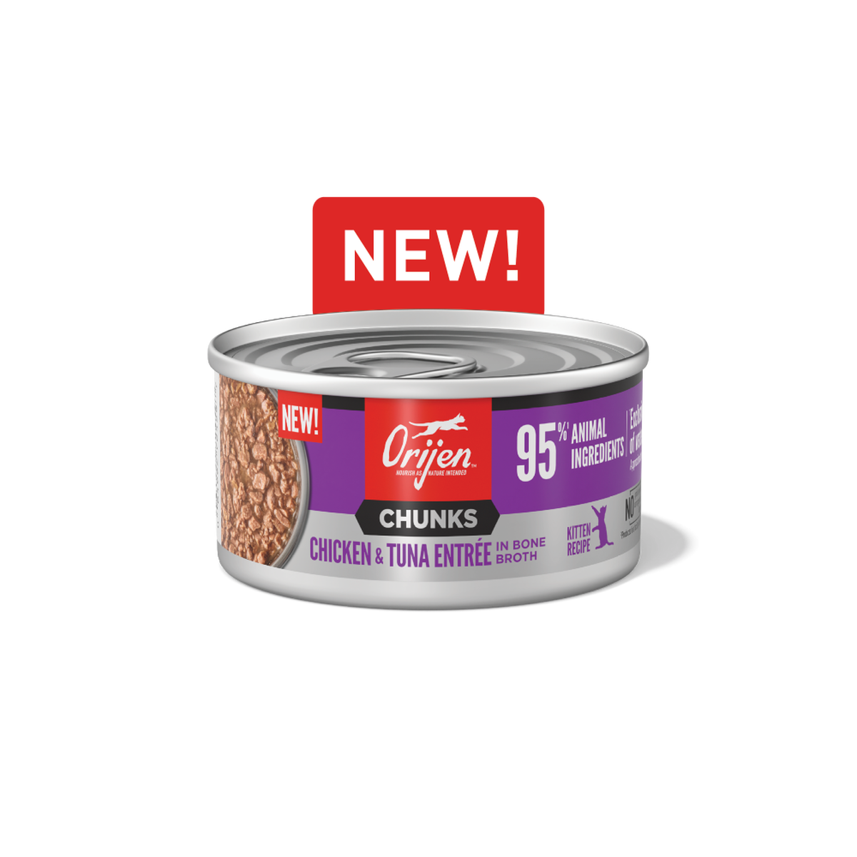 Fresh Look at Chunks Shreds Wet Cat Food For Kittens