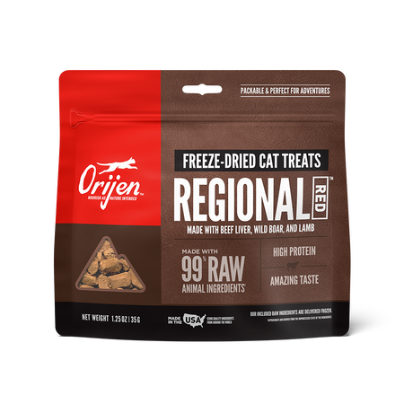 ORIJEN Freeze Dried Regional Red Cat Treats ORIJEN Freeze Dried Regional Red Cat Treats
