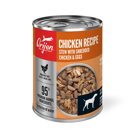 ORIJEN Chicken Recipe Stew with Shredded Chicken and Eggs Wet Dog Food