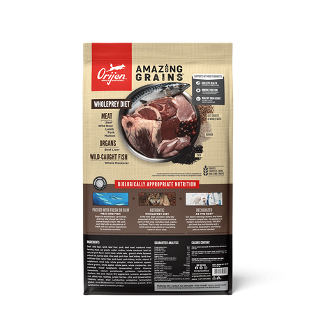 ORIJEN Amazing Grains Regional Red Dry Dog Food