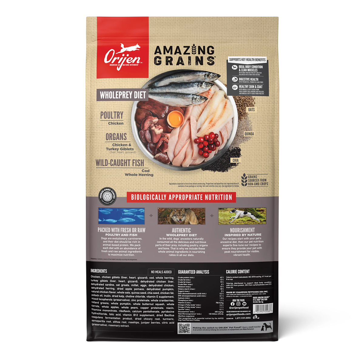ORIJEN Grain Free Fit & Trim Dry Dog Food