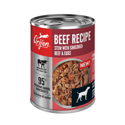 ORIJEN Beef Recipe Stew with Shredded Beef and Eggs Wet Dog Food